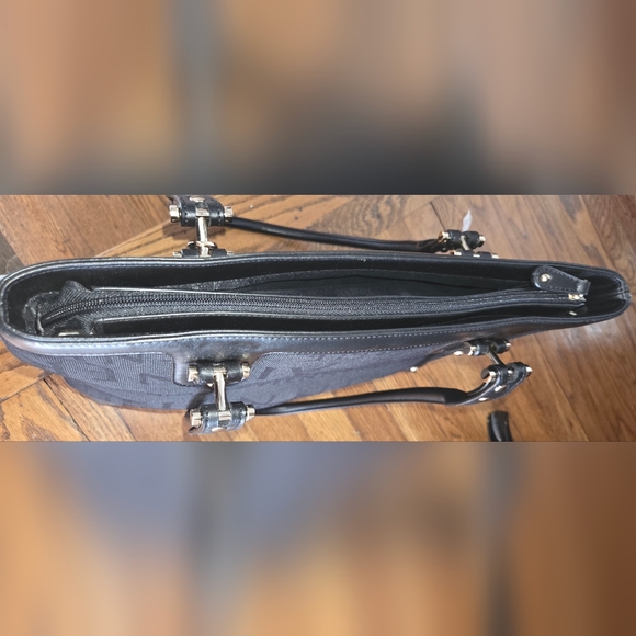 Etienne Aigner Black Logo Tote Bag - Picture 10 of 13